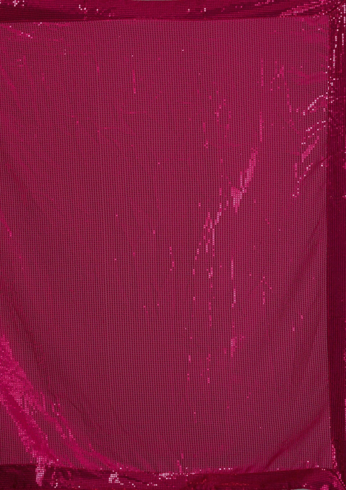 Exquisite Rani Pink Georgette Designer Saree with Dazzling Sequins - Image 7
